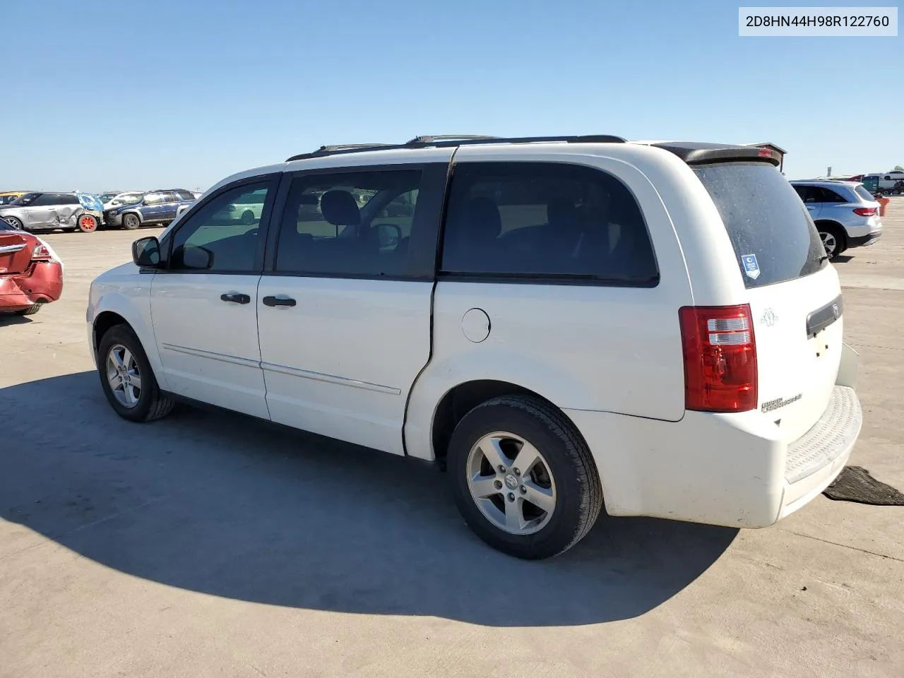 2008 Dodge Grand Caravan Se VIN: 2D8HN44H98R122760 Lot: 48023554