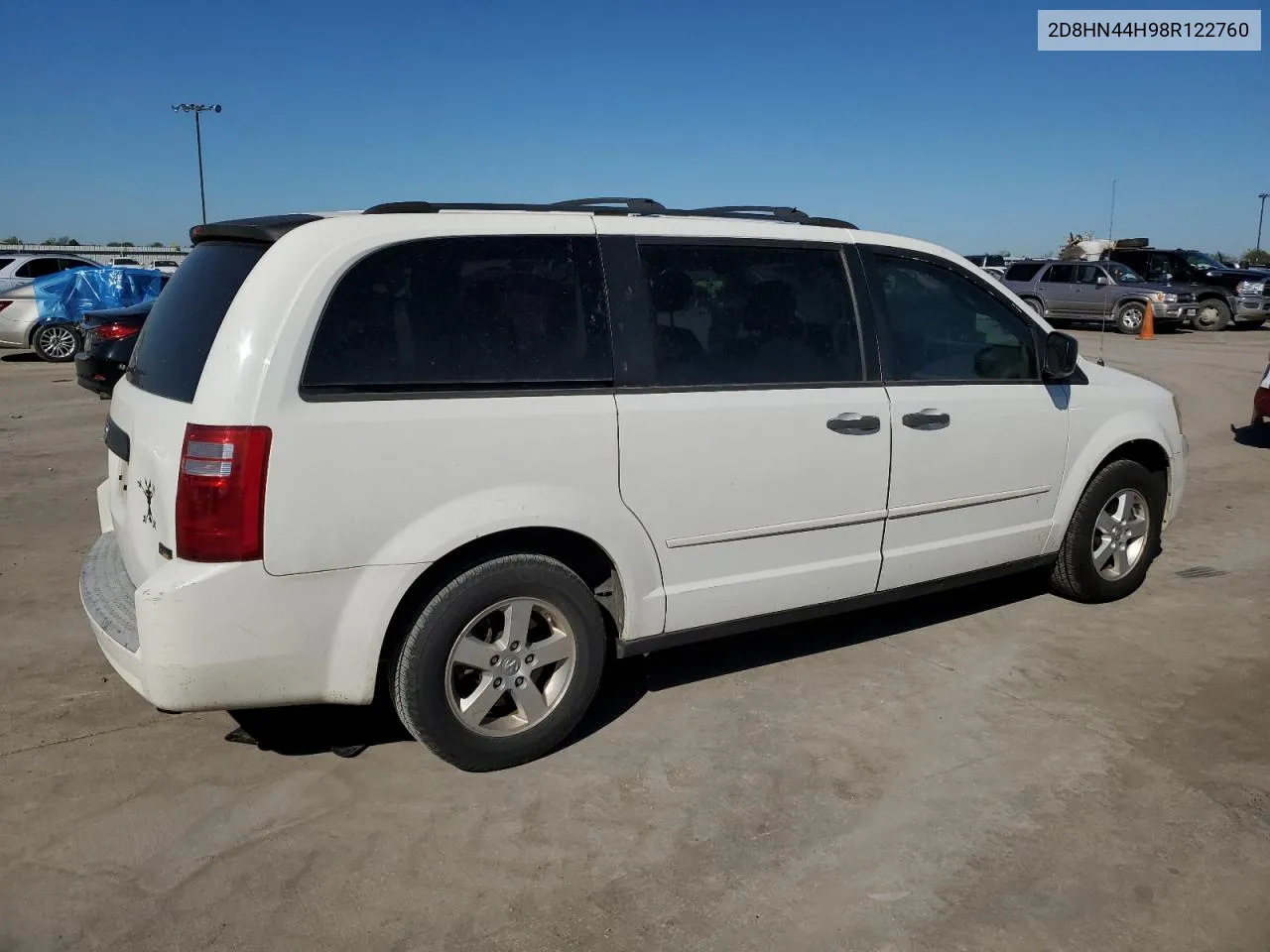 2D8HN44H98R122760 2008 Dodge Grand Caravan Se