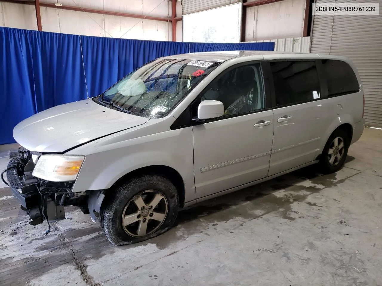 2008 Dodge Grand Caravan Sxt VIN: 2D8HN54P88R761239 Lot: 49619564