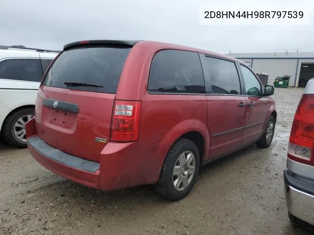 2D8HN44H98R797539 2008 Dodge Grand Caravan Se