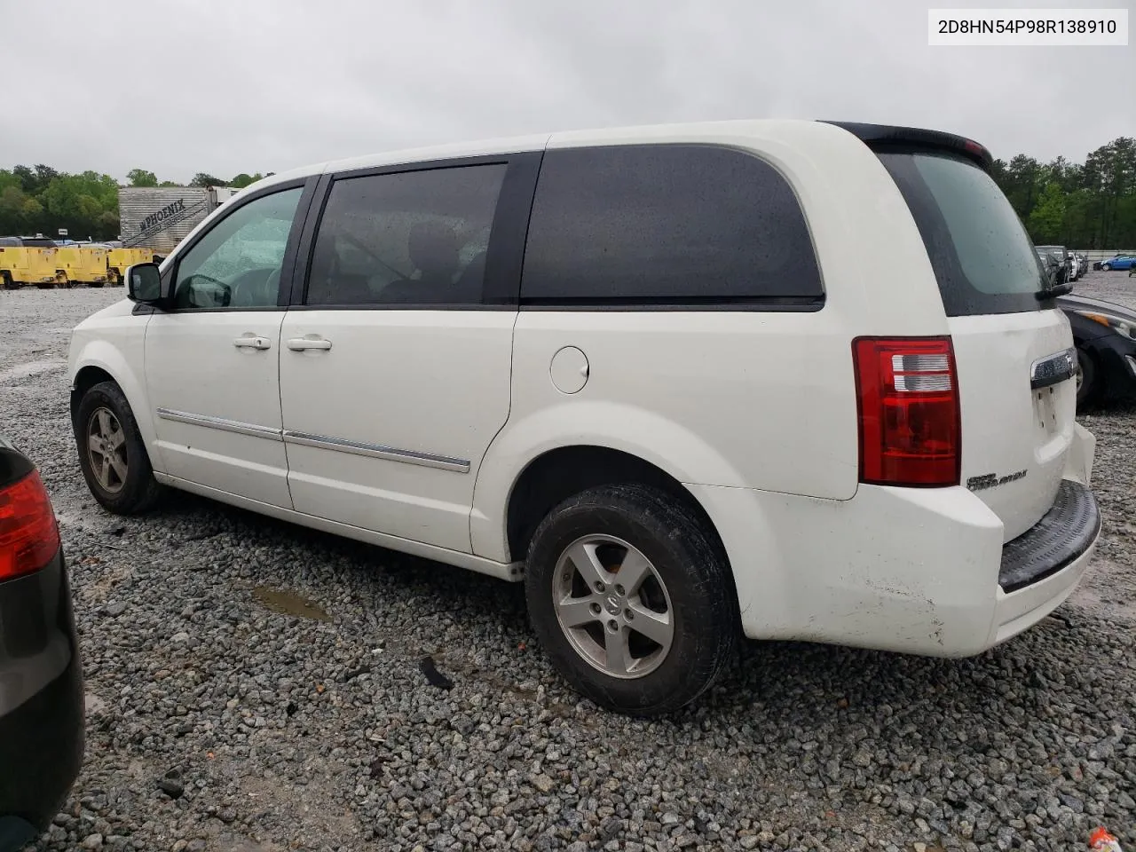 2D8HN54P98R138910 2008 Dodge Grand Caravan Sxt