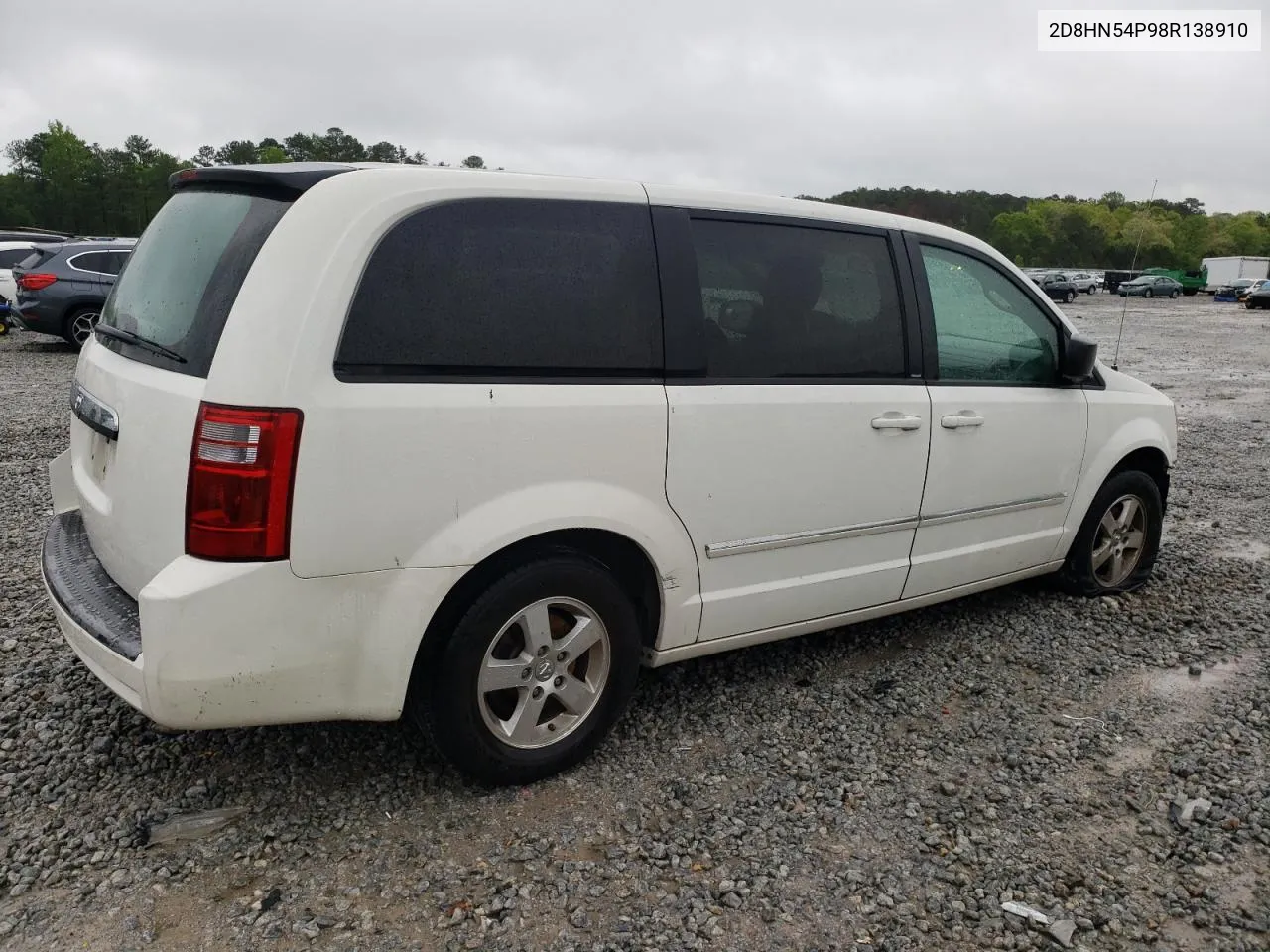 2D8HN54P98R138910 2008 Dodge Grand Caravan Sxt