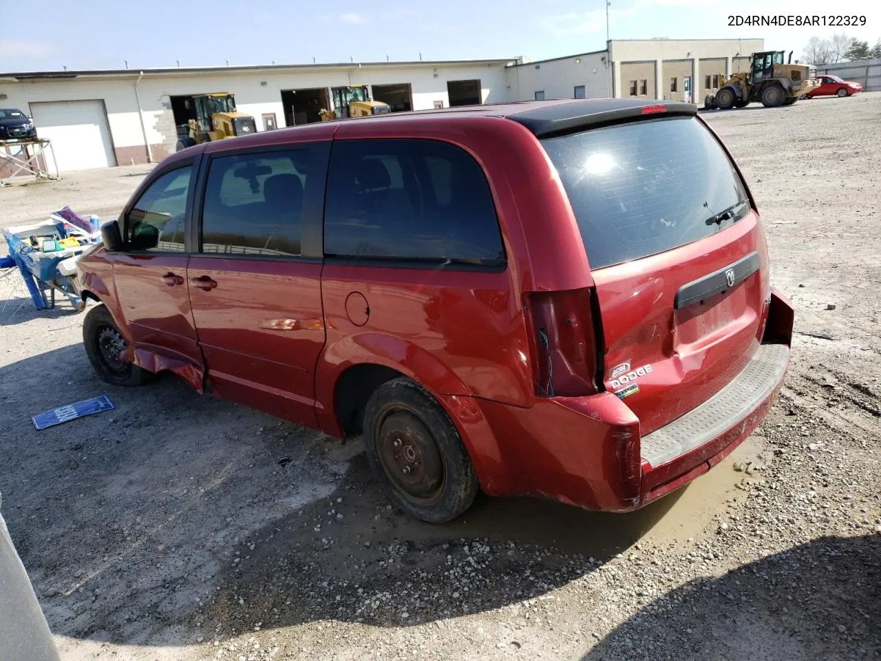 2008 Dodge Grand Caravan Se VIN: 2D4RN4DE8AR122329 Lot: 51094603