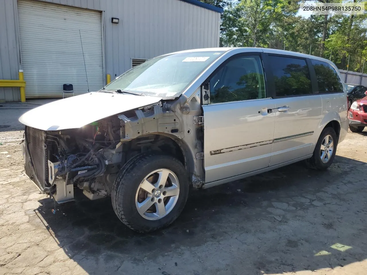 2D8HN54P98R135750 2008 Dodge Grand Caravan Sxt