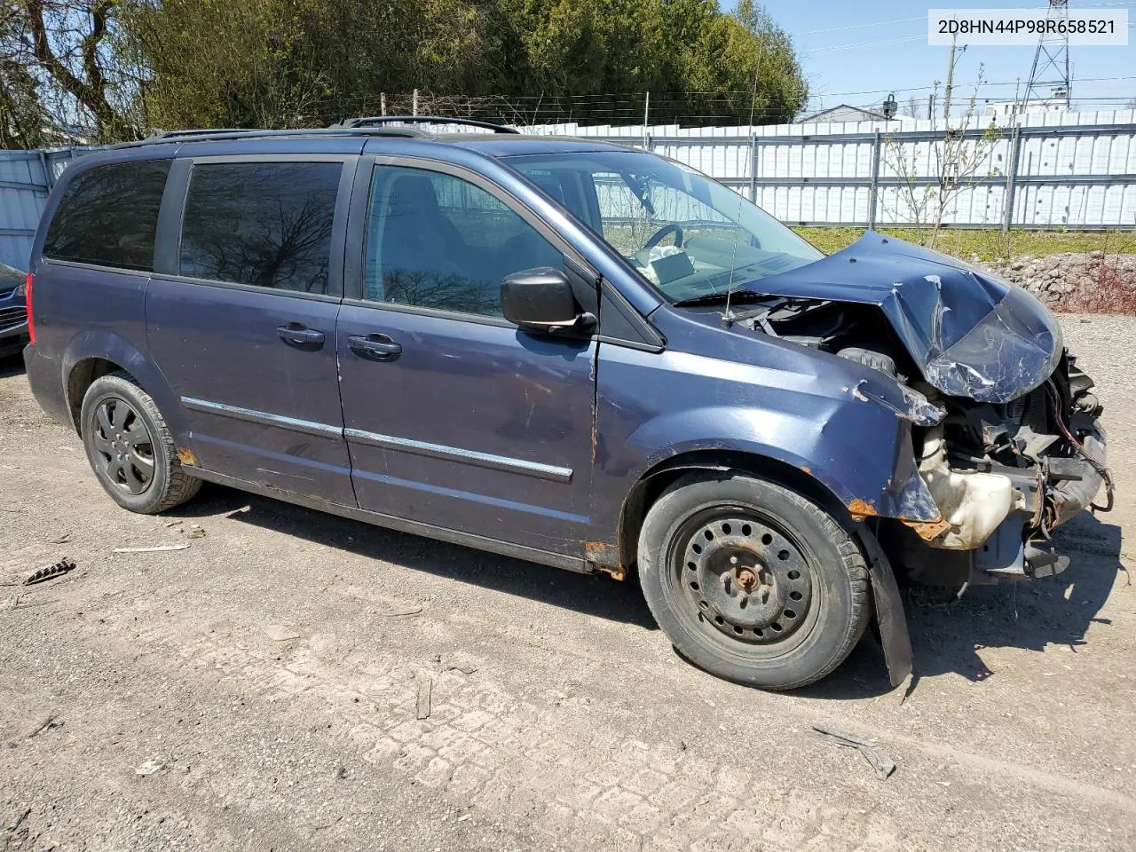 2008 Dodge Grand Caravan Sxt VIN: 2D8HN44P98R658521 Lot: 51342704