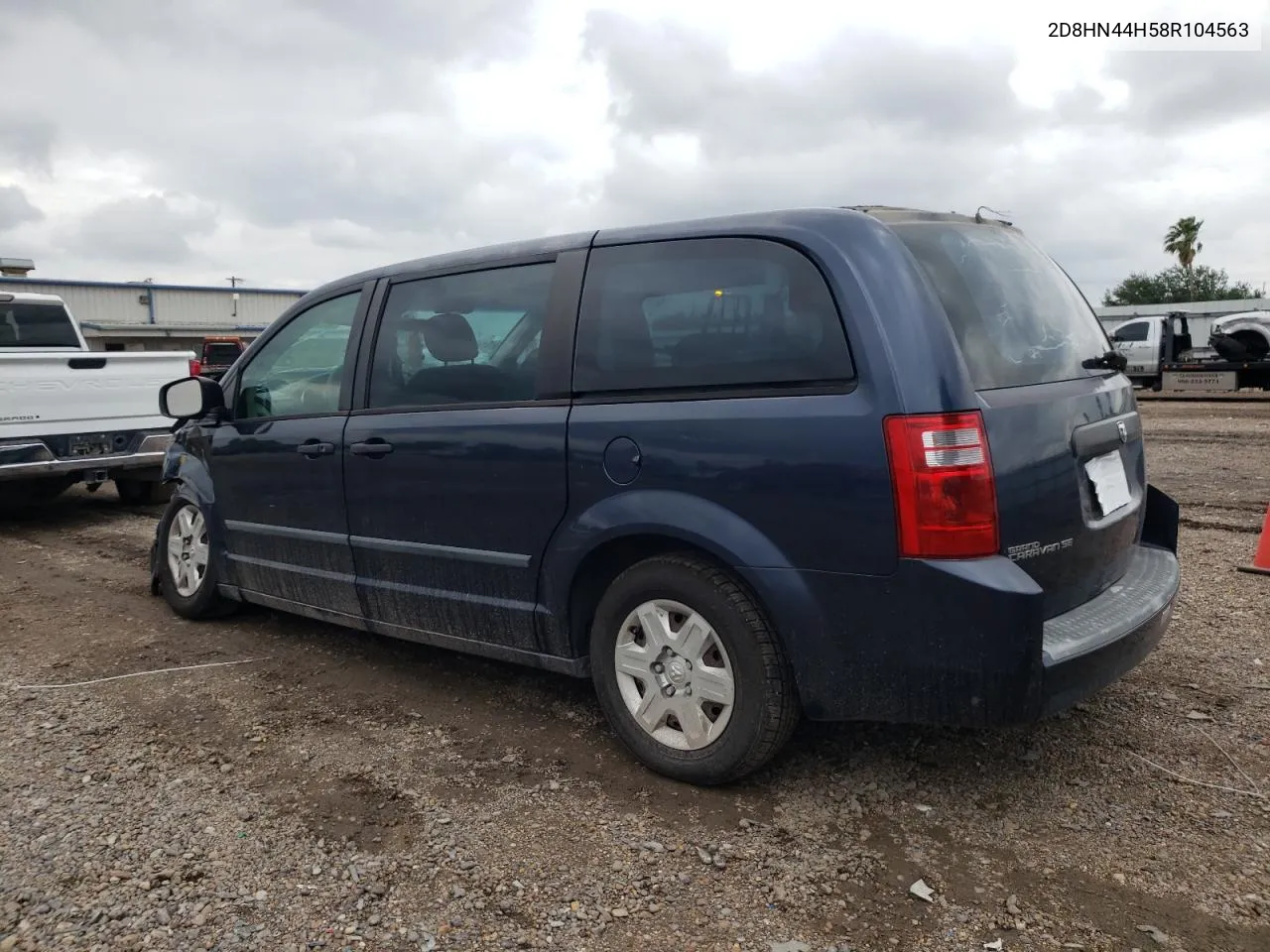 2008 Dodge Grand Caravan Se VIN: 2D8HN44H58R104563 Lot: 52155494