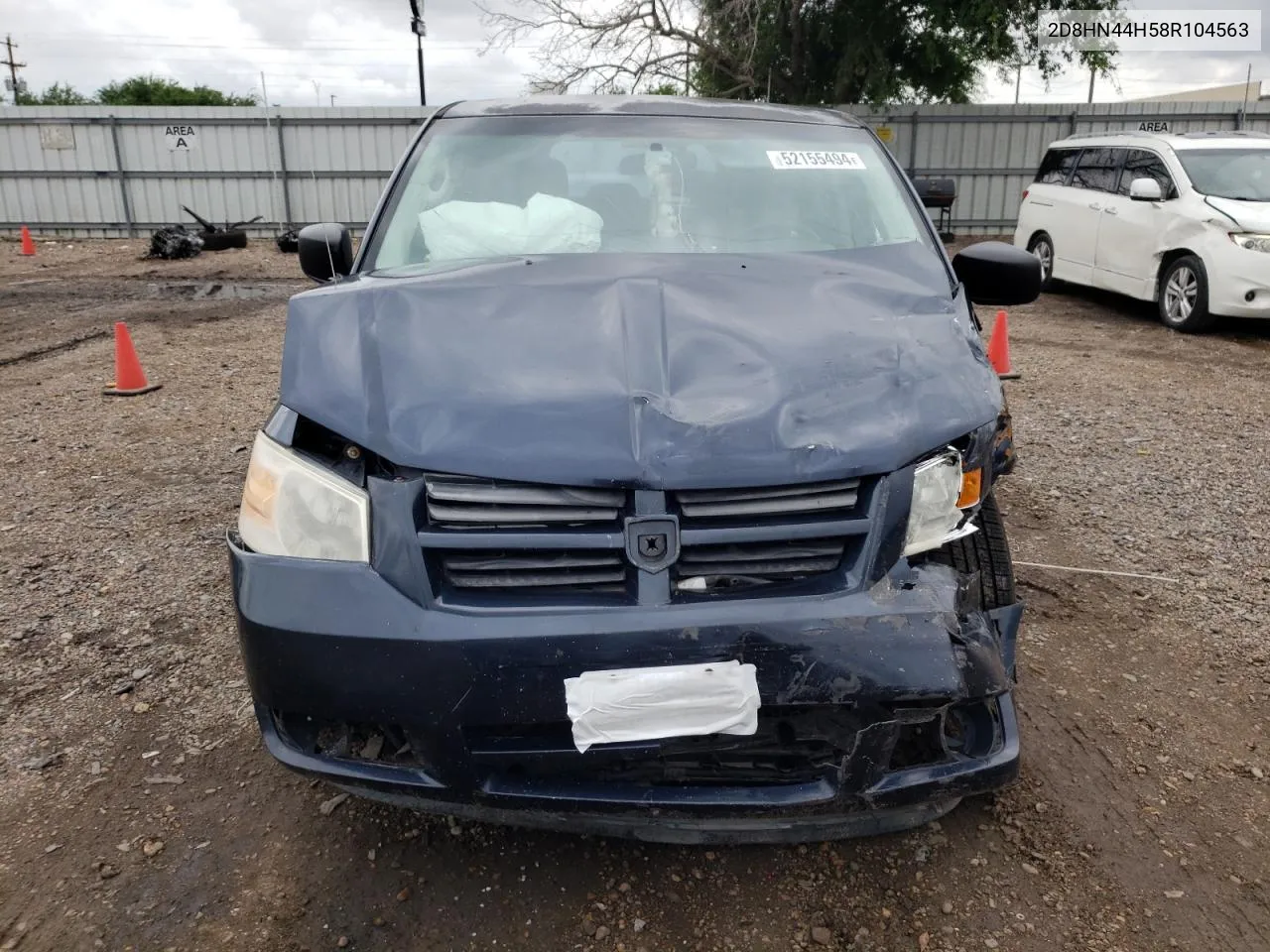 2D8HN44H58R104563 2008 Dodge Grand Caravan Se