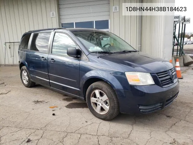 2008 Dodge Grand Caravan Se VIN: 1D8HN44H38B184623 Lot: 52393934