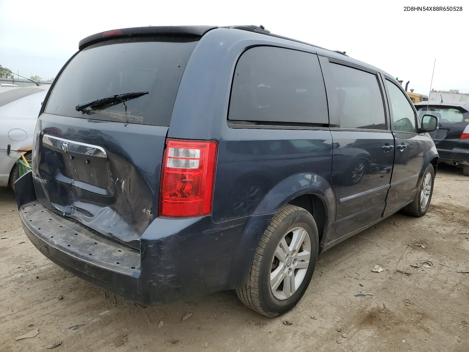 2D8HN54X88R650528 2008 Dodge Grand Caravan Sxt