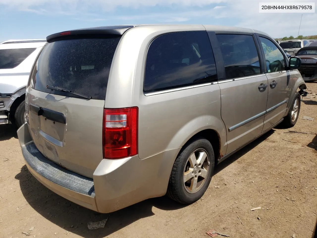 2008 Dodge Grand Caravan Se VIN: 2D8HN44HX8R679578 Lot: 52870634