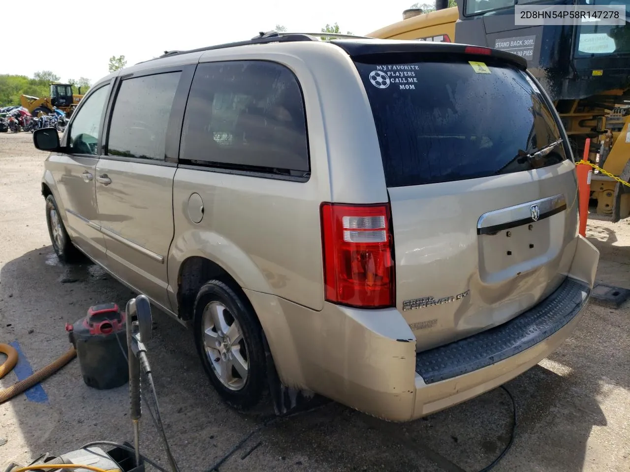 2D8HN54P58R147278 2008 Dodge Grand Caravan Sxt