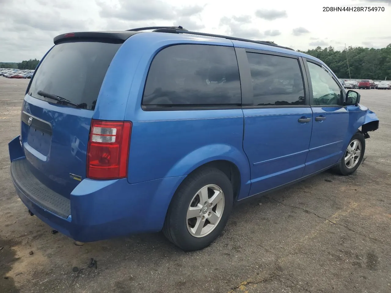 2008 Dodge Grand Caravan Se VIN: 2D8HN44H28R754970 Lot: 53401044