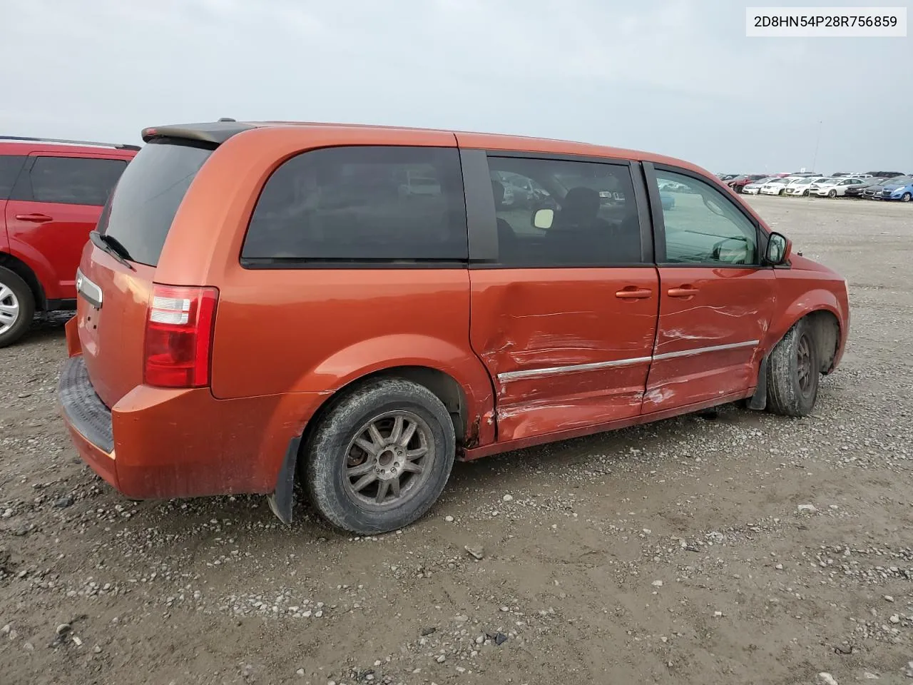 2008 Dodge Grand Caravan Sxt VIN: 2D8HN54P28R756859 Lot: 53999894