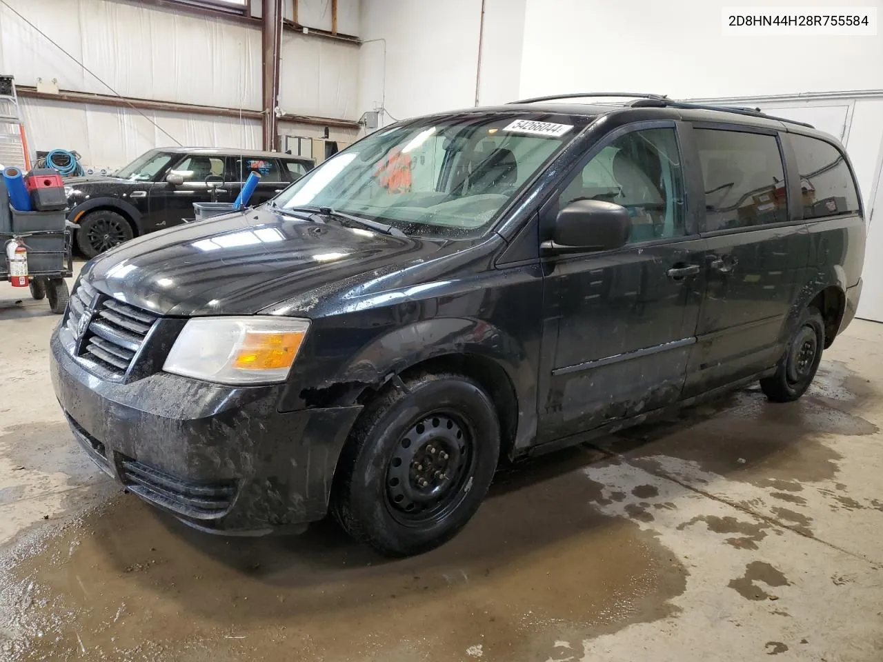 2008 Dodge Grand Caravan Se VIN: 2D8HN44H28R755584 Lot: 54266044