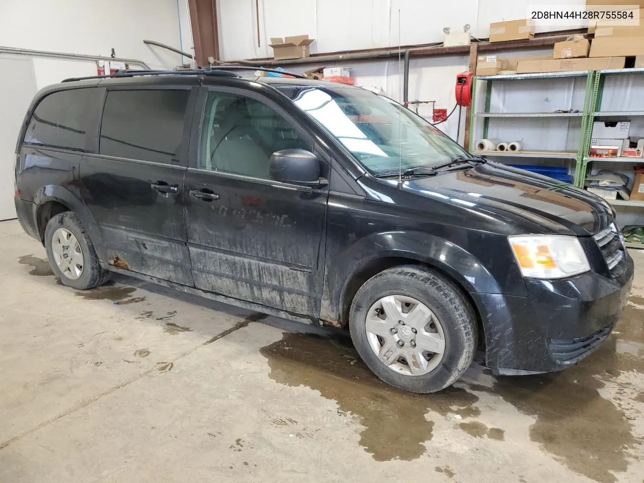 2008 Dodge Grand Caravan Se VIN: 2D8HN44H28R755584 Lot: 54266044