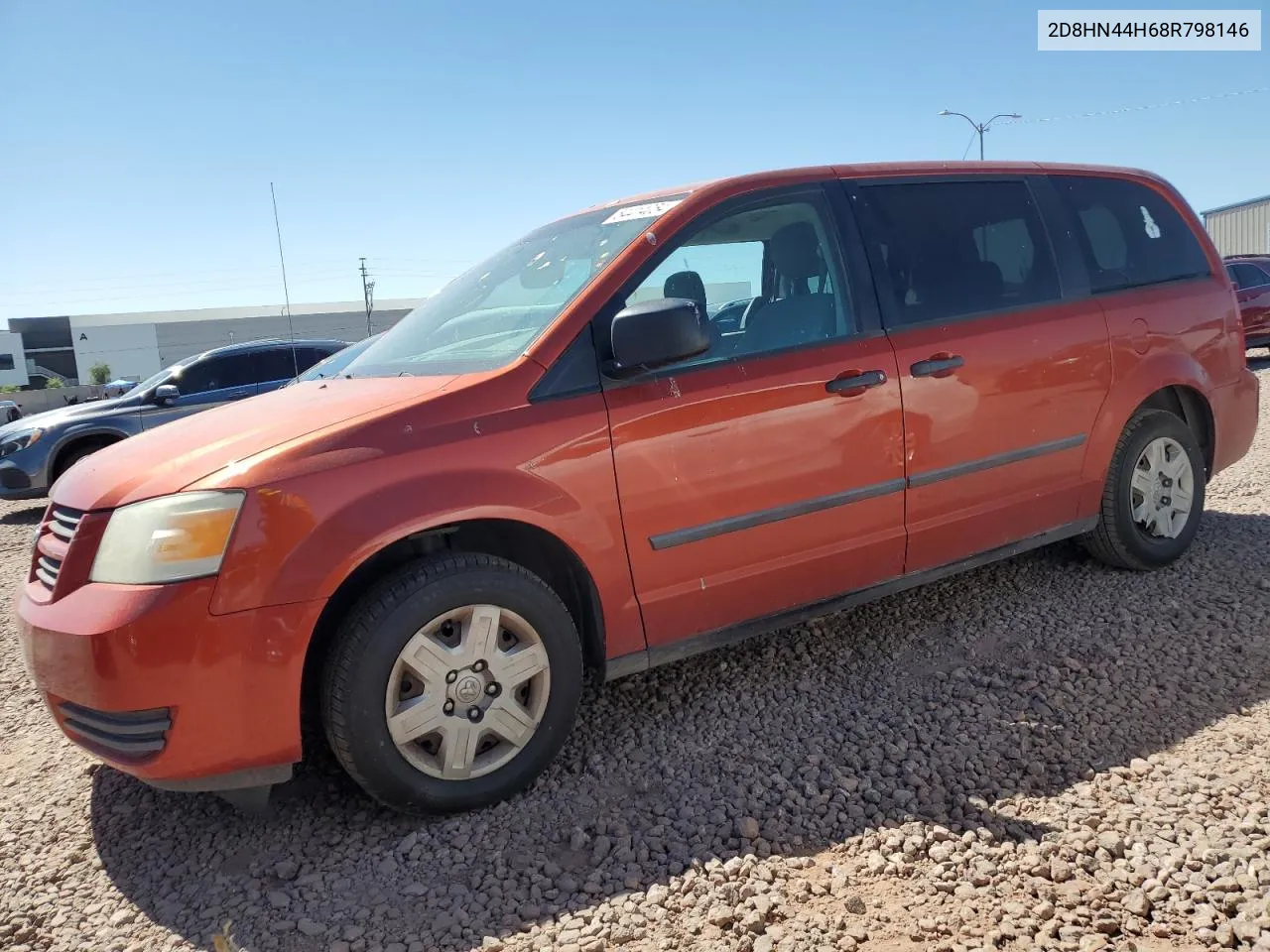 2008 Dodge Grand Caravan Se VIN: 2D8HN44H68R798146 Lot: 54414054