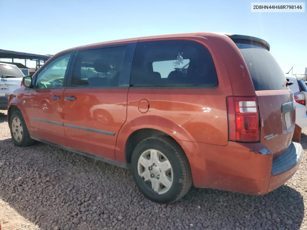 2008 Dodge Grand Caravan Se VIN: 2D8HN44H68R798146 Lot: 54414054