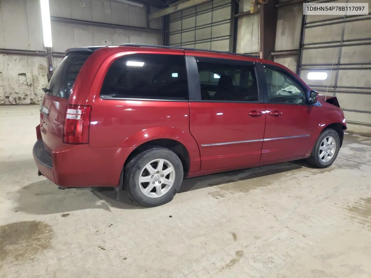 2008 Dodge Grand Caravan Sxt VIN: 1D8HN54P78B117097 Lot: 54732774