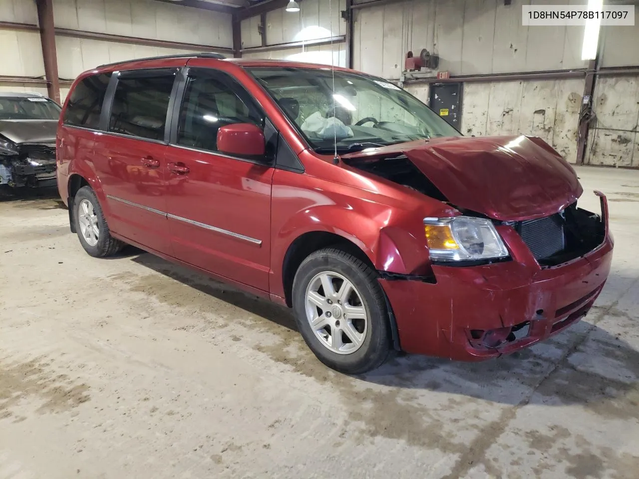 1D8HN54P78B117097 2008 Dodge Grand Caravan Sxt