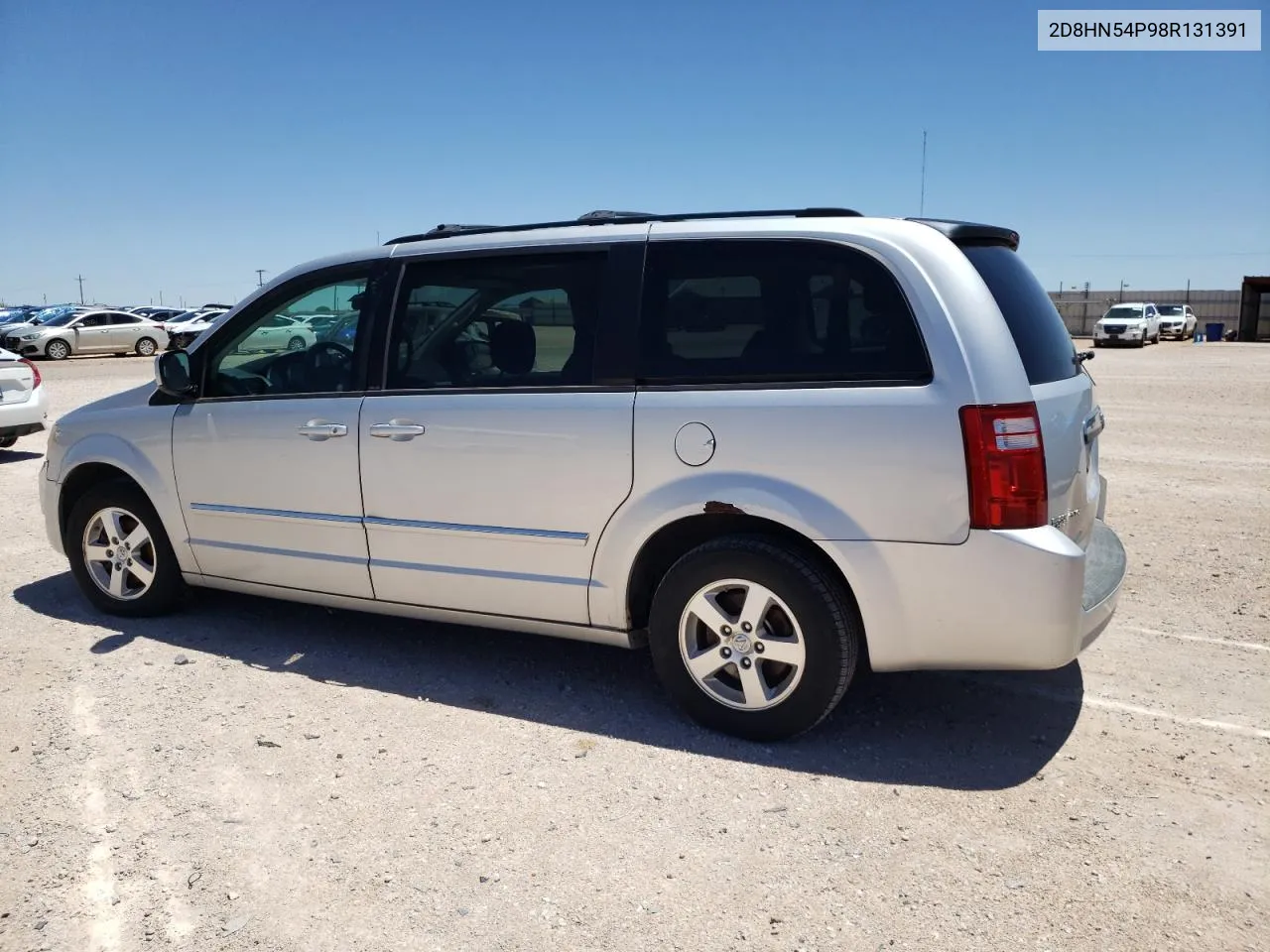 2D8HN54P98R131391 2008 Dodge Grand Caravan Sxt