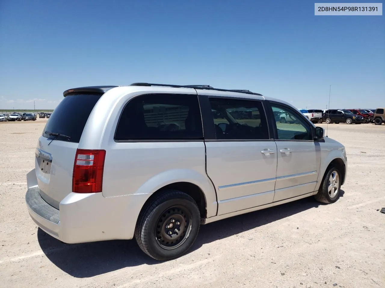 2D8HN54P98R131391 2008 Dodge Grand Caravan Sxt