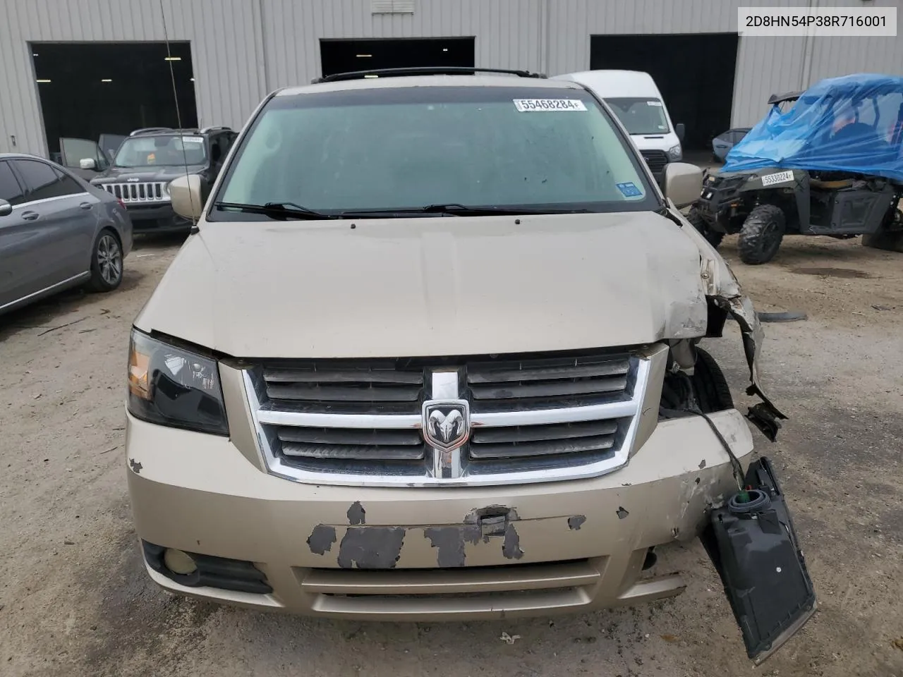 2D8HN54P38R716001 2008 Dodge Grand Caravan Sxt