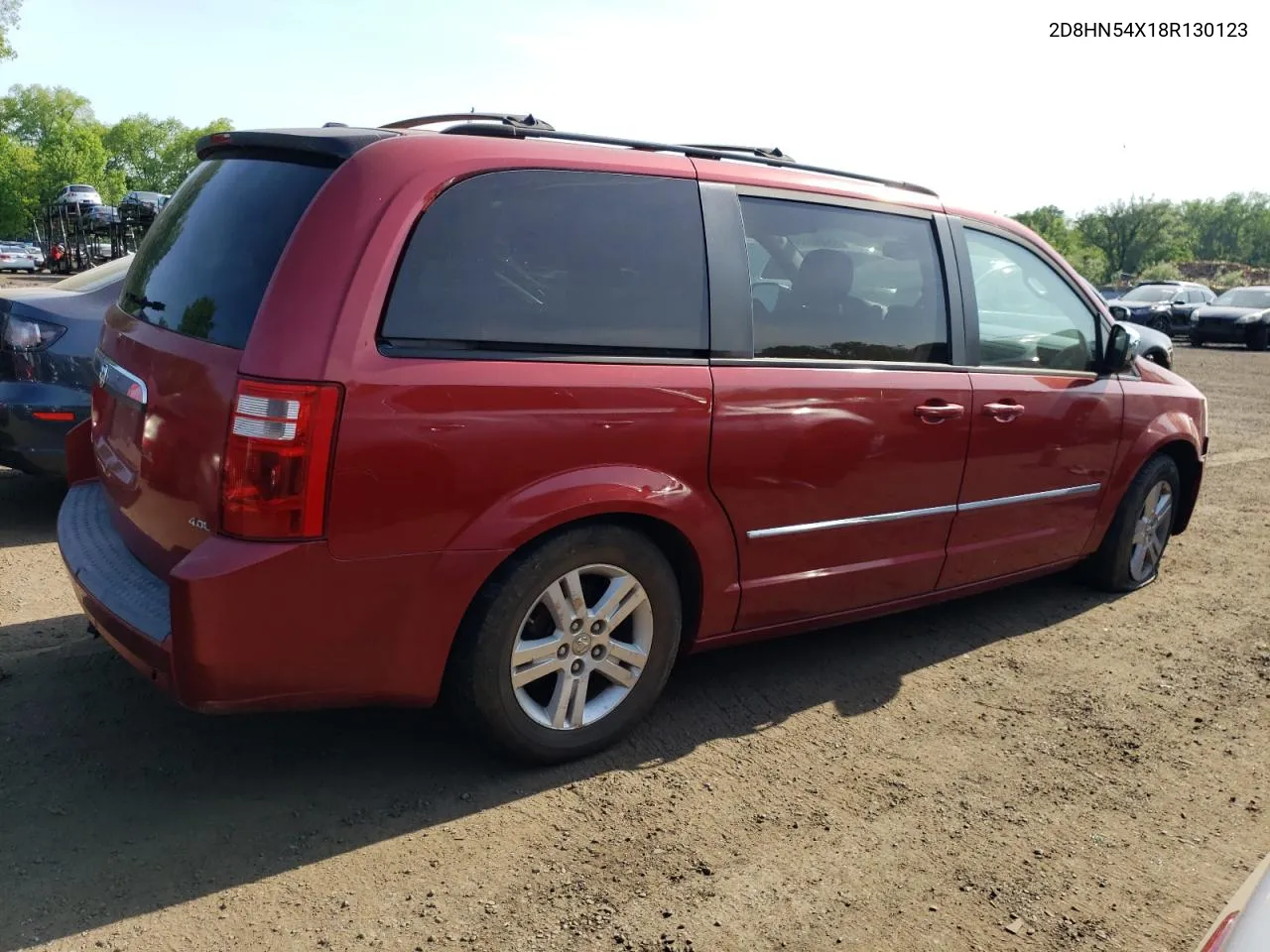 2D8HN54X18R130123 2008 Dodge Grand Caravan Sxt