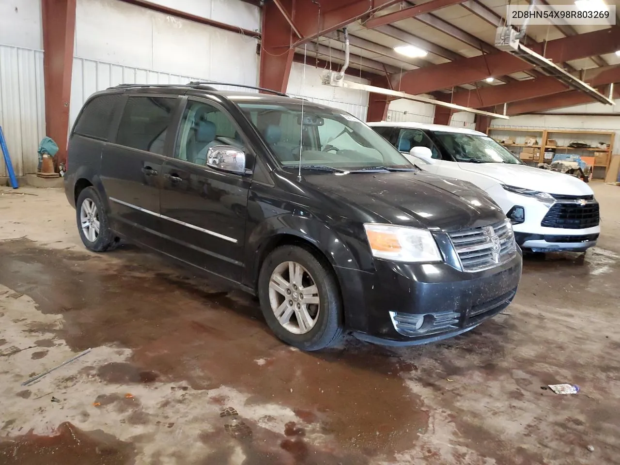 2D8HN54X98R803269 2008 Dodge Grand Caravan Sxt