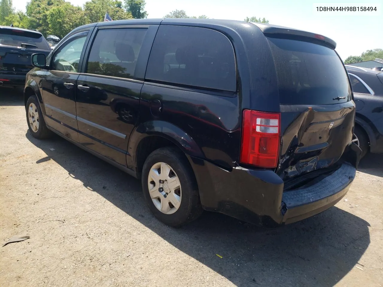 1D8HN44H98B158494 2008 Dodge Grand Caravan Se