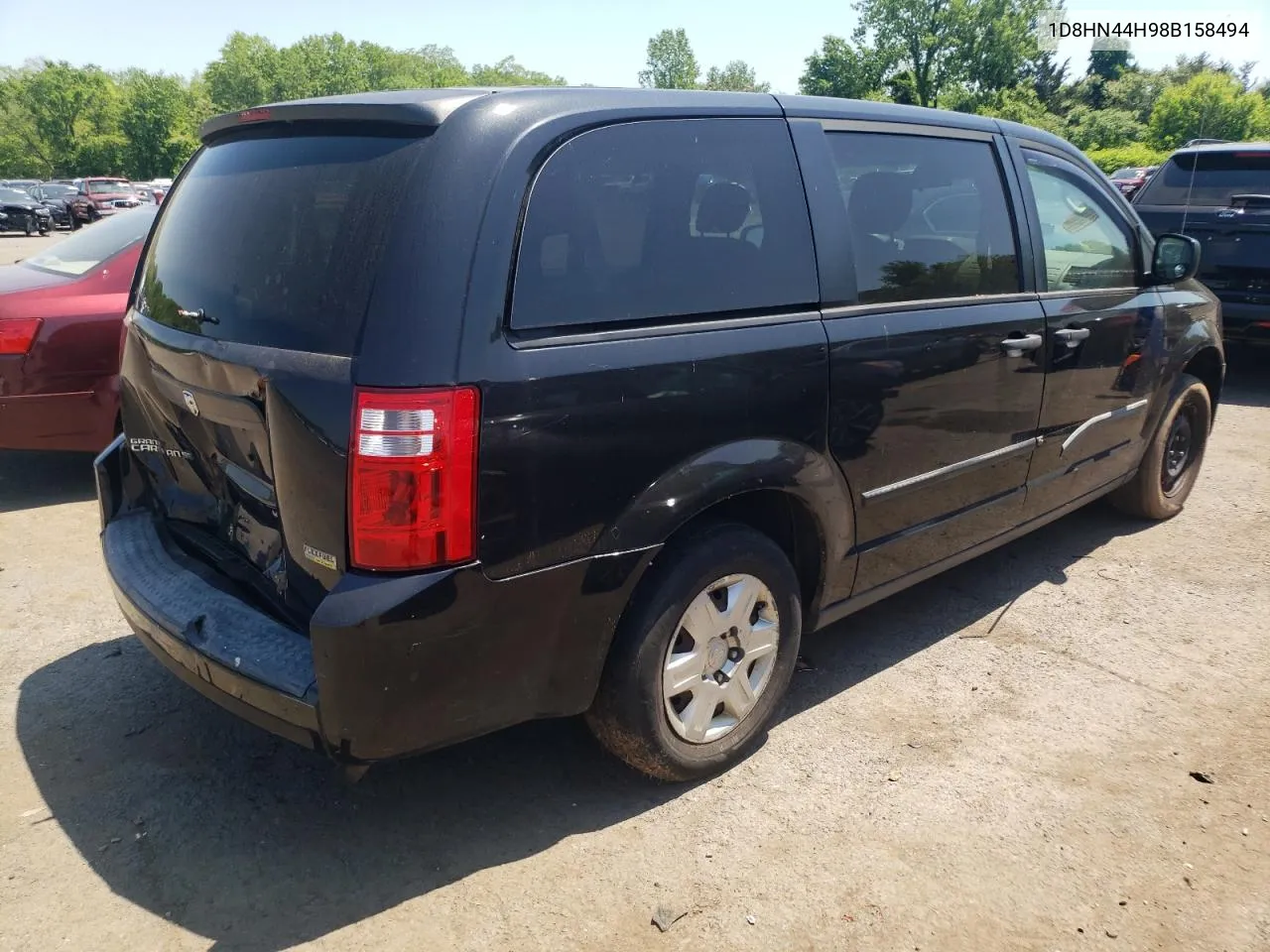 2008 Dodge Grand Caravan Se VIN: 1D8HN44H98B158494 Lot: 55923044