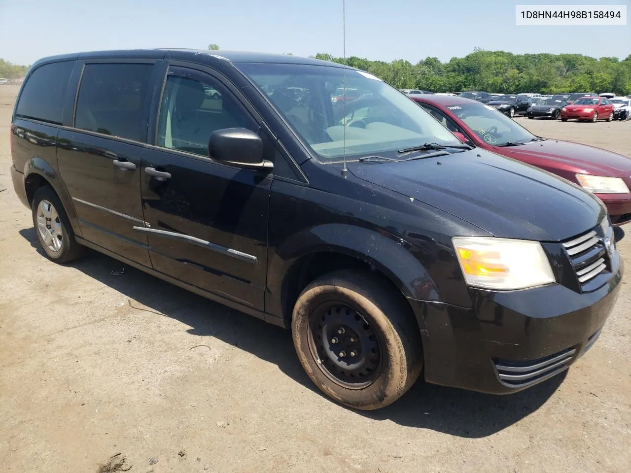 2008 Dodge Grand Caravan Se VIN: 1D8HN44H98B158494 Lot: 55923044