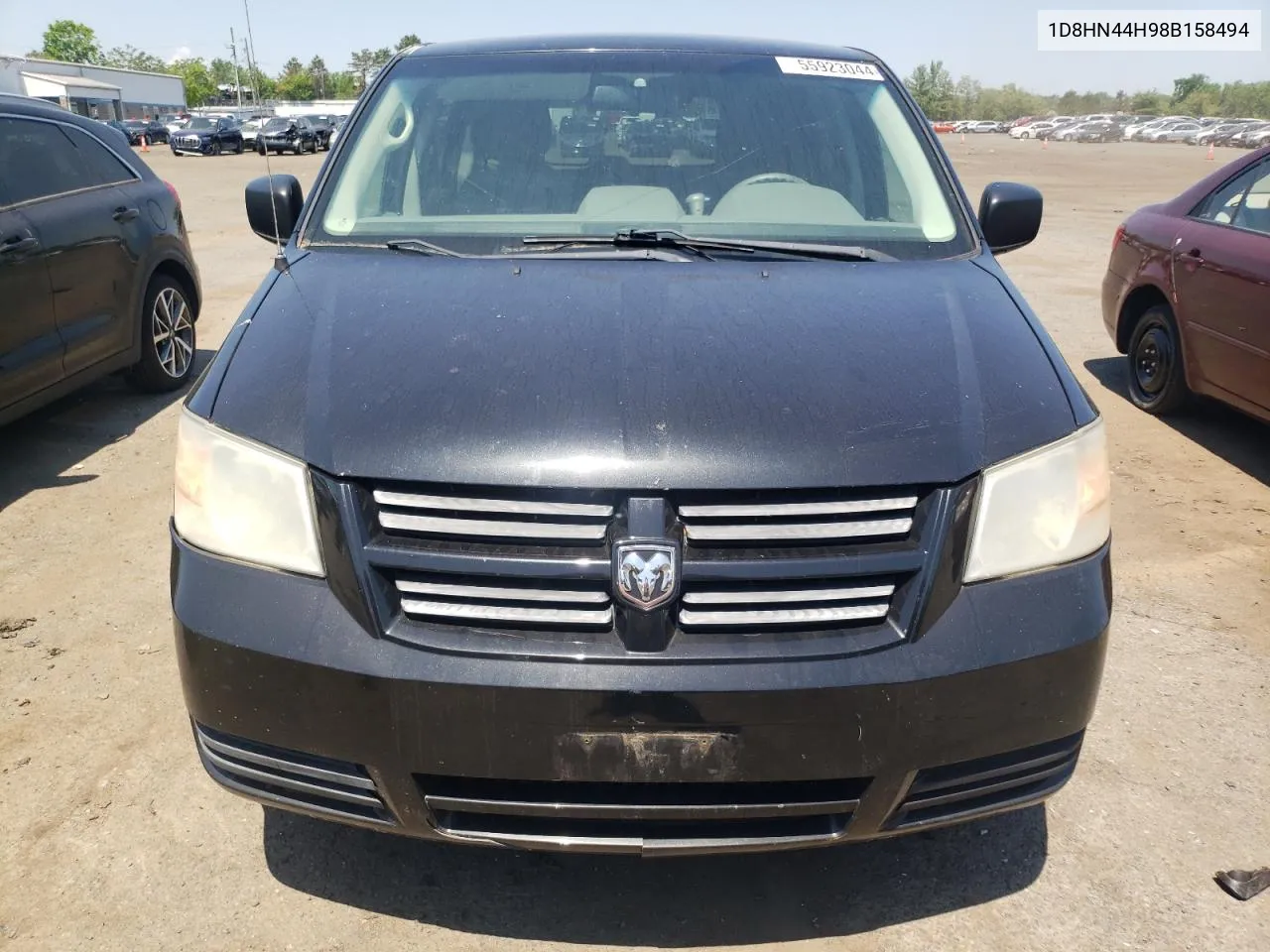 2008 Dodge Grand Caravan Se VIN: 1D8HN44H98B158494 Lot: 55923044