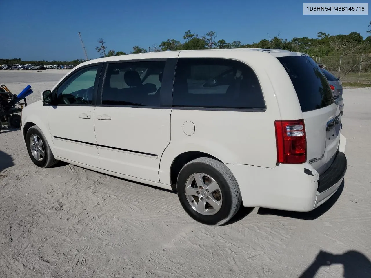 2008 Dodge Grand Caravan Sxt VIN: 1D8HN54P48B146718 Lot: 55926224