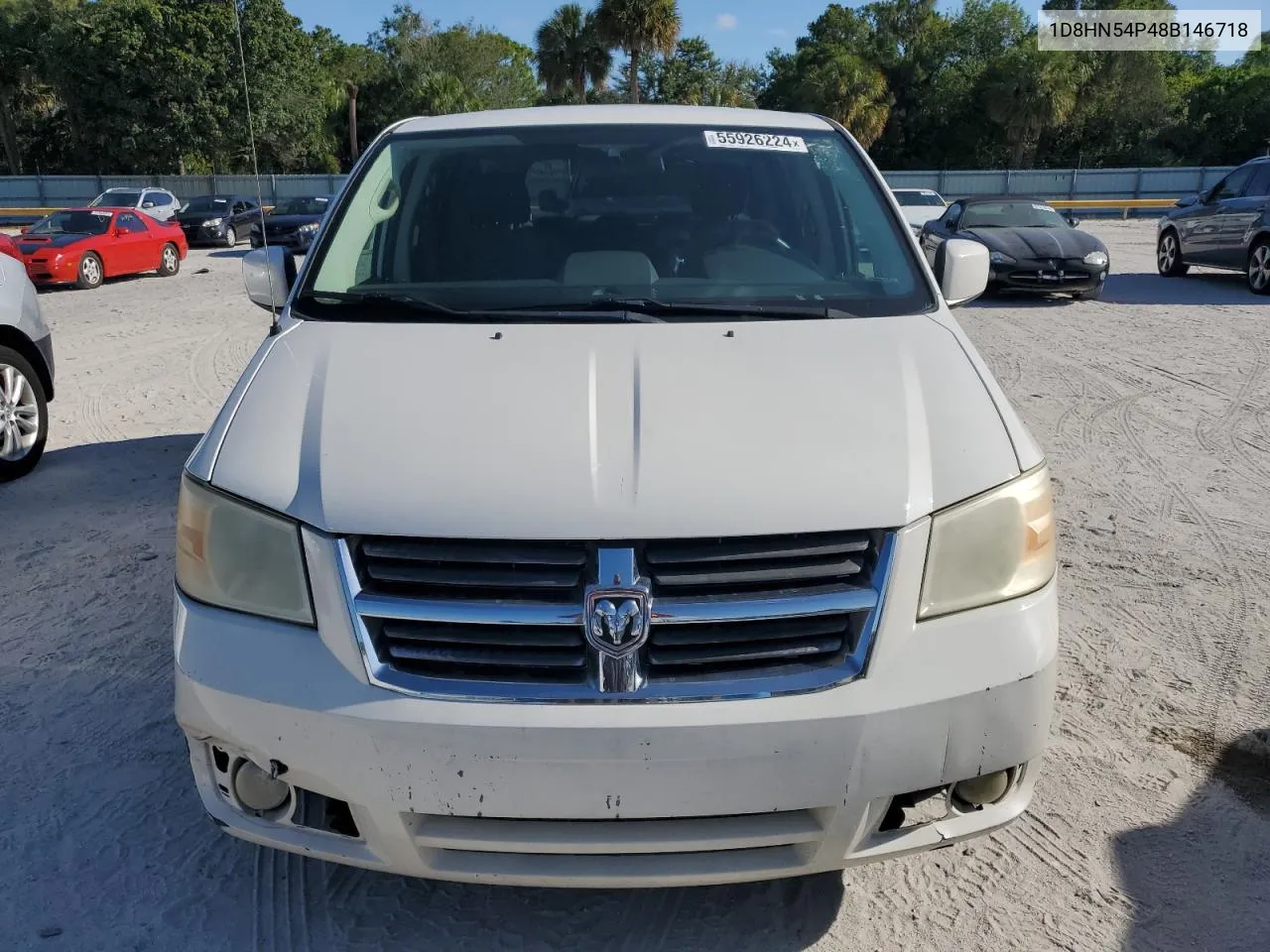 1D8HN54P48B146718 2008 Dodge Grand Caravan Sxt