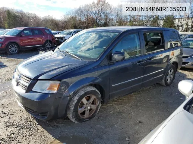 2D8HN54P68R135933 2008 Dodge Grand Caravan Sxt