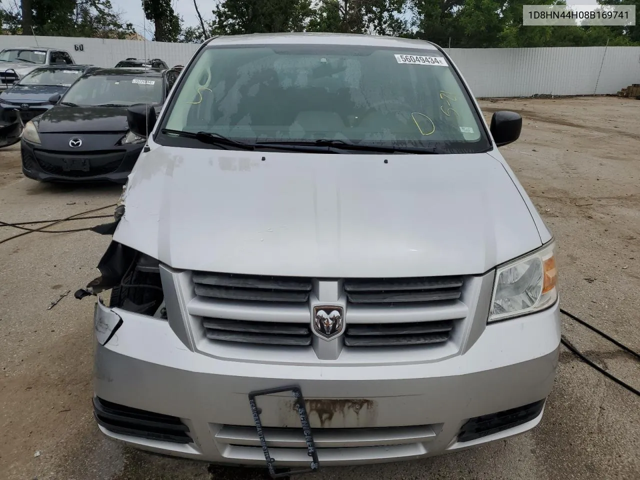 2008 Dodge Grand Caravan Se VIN: 1D8HN44H08B169741 Lot: 56049434