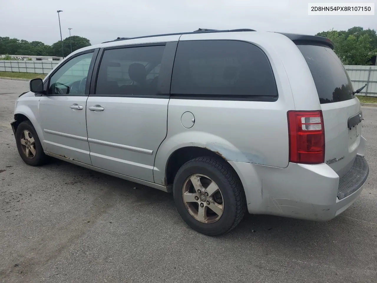 2008 Dodge Grand Caravan Sxt VIN: 2D8HN54PX8R107150 Lot: 57746014