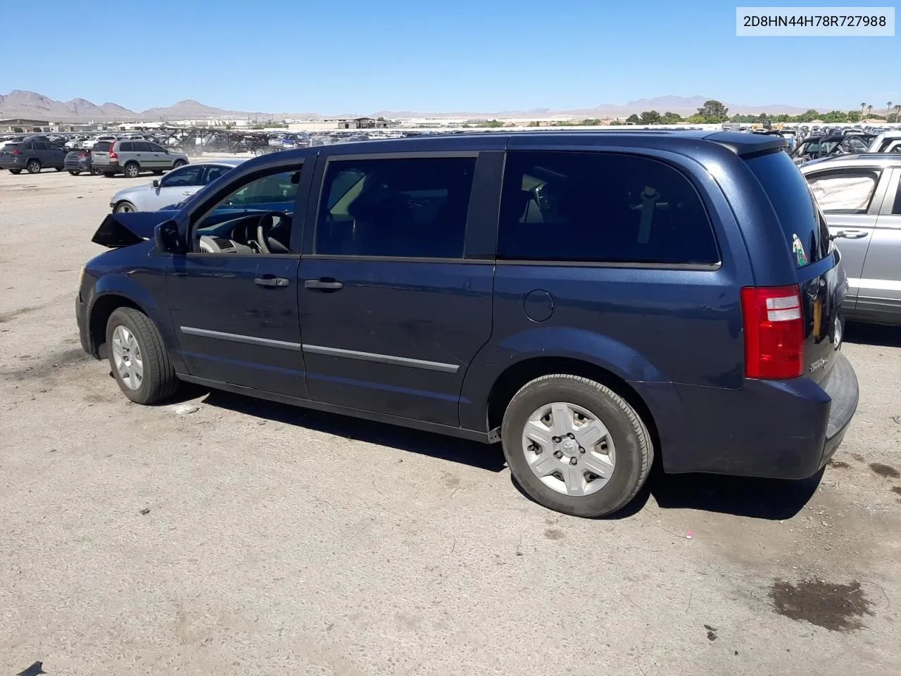 2008 Dodge Grand Caravan Se VIN: 2D8HN44H78R727988 Lot: 57747284