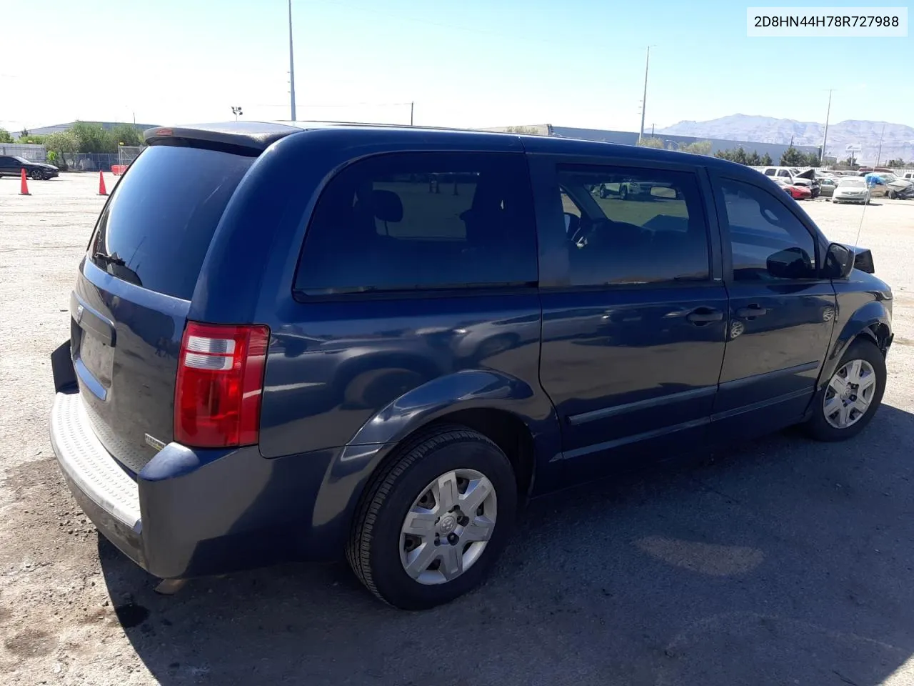 2008 Dodge Grand Caravan Se VIN: 2D8HN44H78R727988 Lot: 57747284