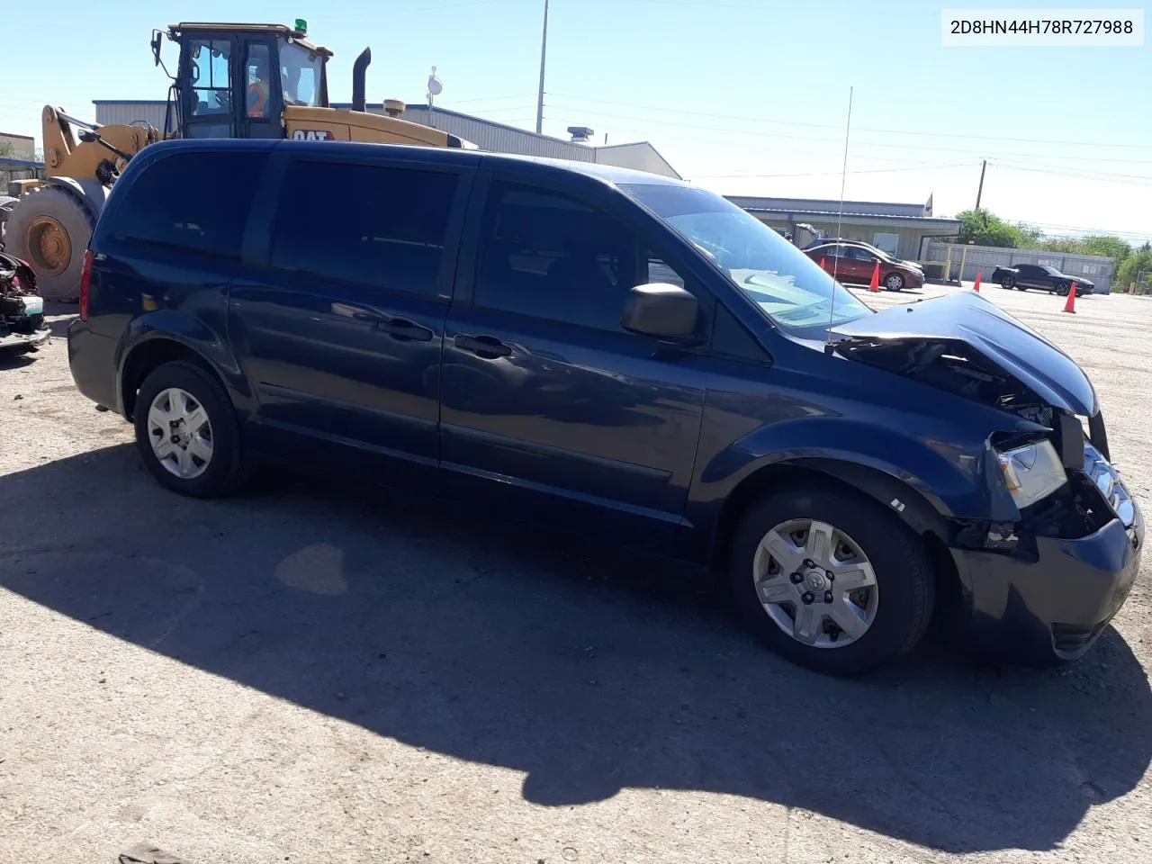 2008 Dodge Grand Caravan Se VIN: 2D8HN44H78R727988 Lot: 57747284