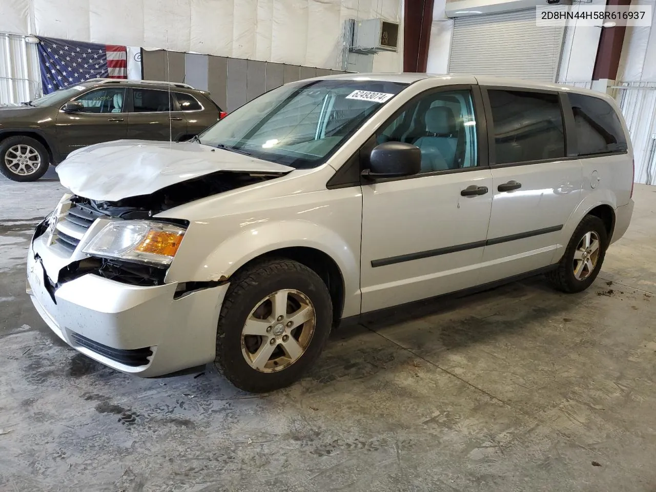 2008 Dodge Grand Caravan Se VIN: 2D8HN44H58R616937 Lot: 62493074