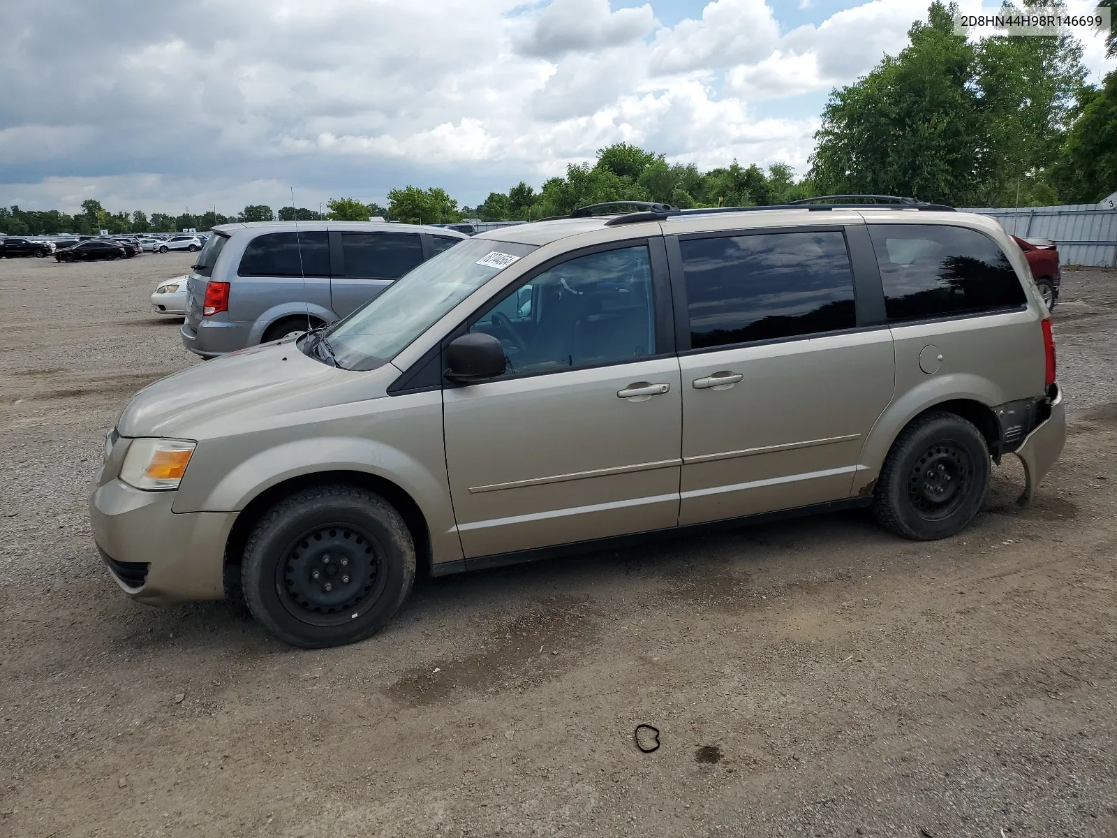 2008 Dodge Grand Caravan Se VIN: 2D8HN44H98R146699 Lot: 62744564