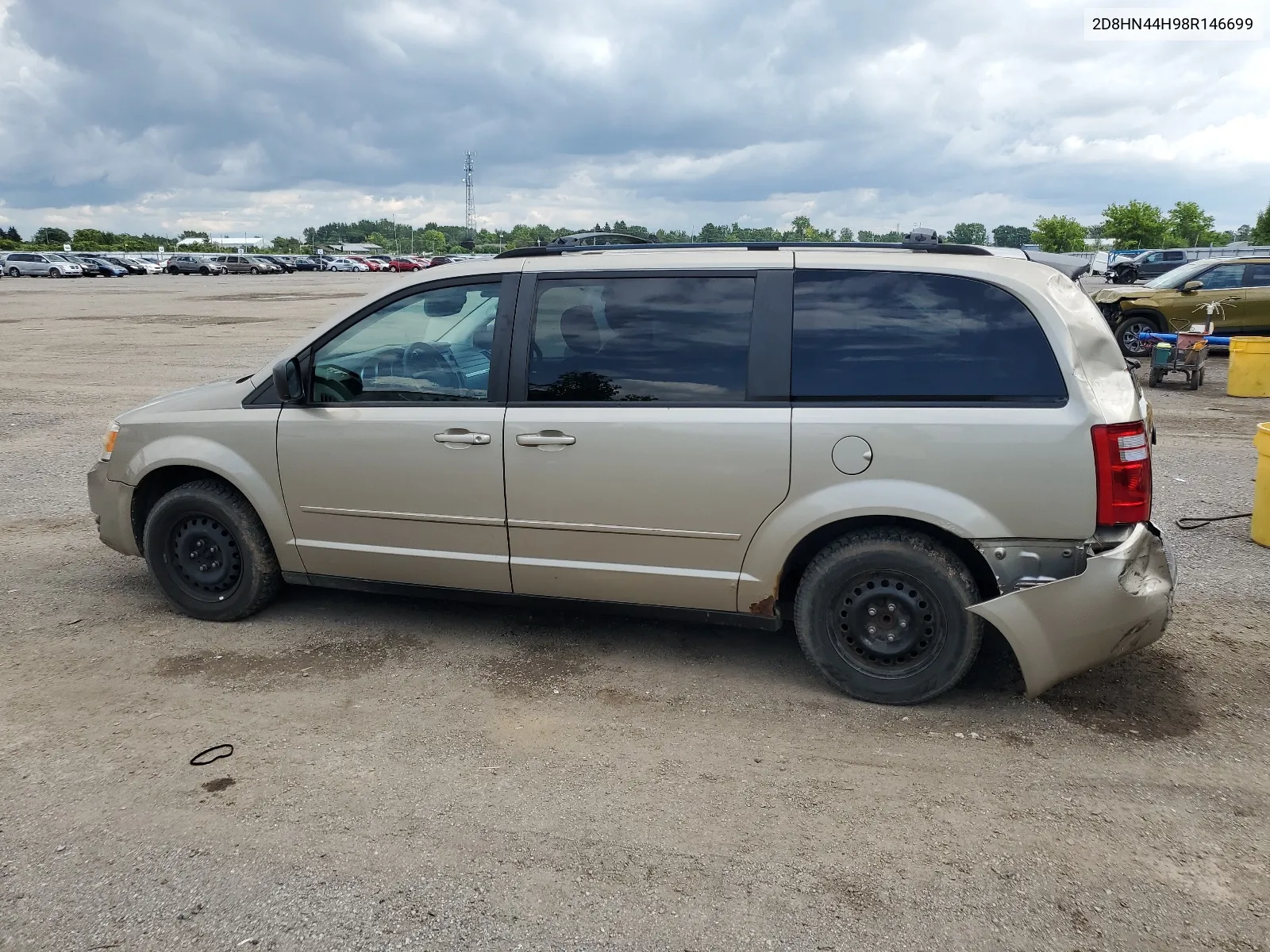 2008 Dodge Grand Caravan Se VIN: 2D8HN44H98R146699 Lot: 62744564