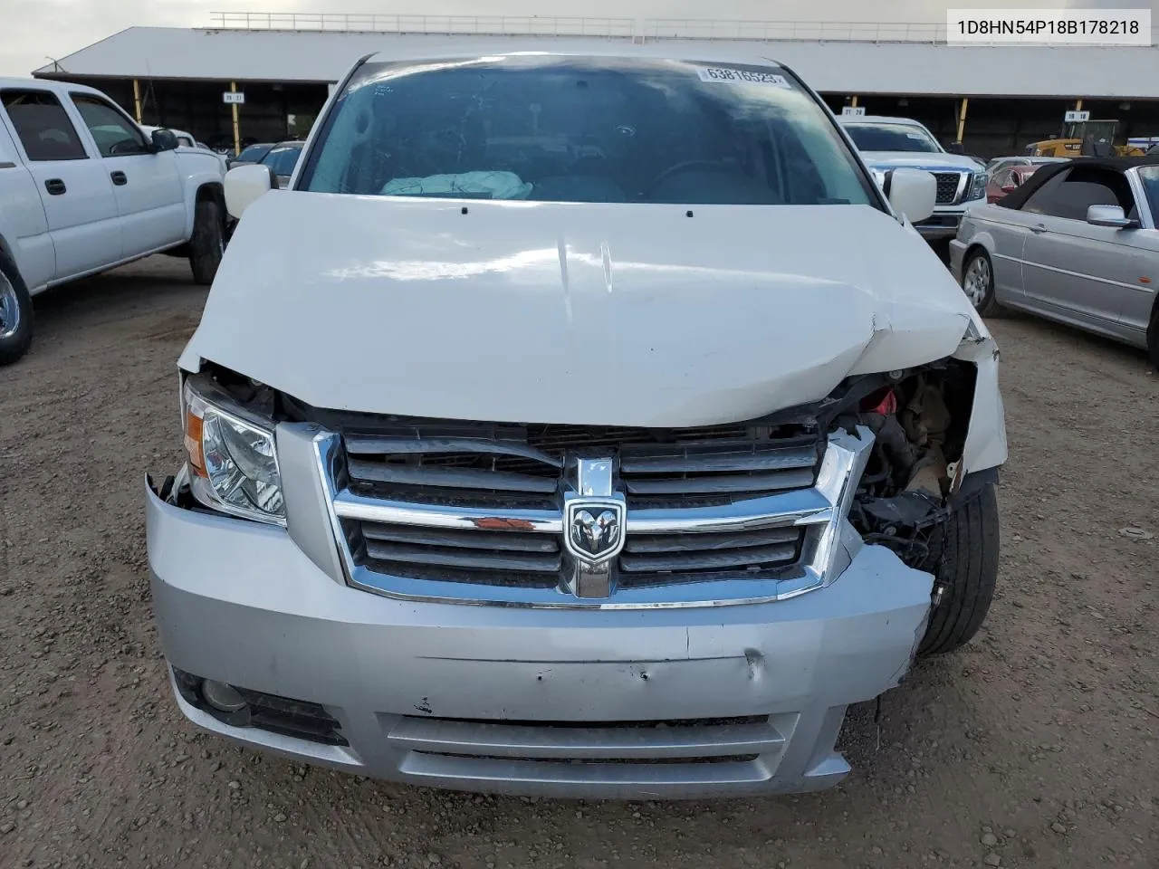 1D8HN54P18B178218 2008 Dodge Grand Caravan Sxt