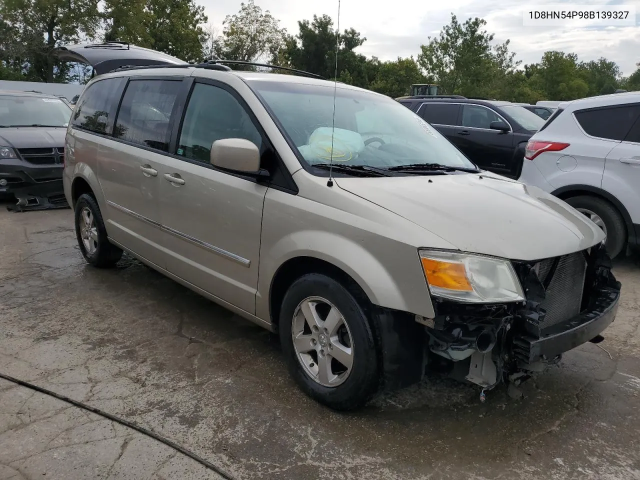 2008 Dodge Grand Caravan Sxt VIN: 1D8HN54P98B139327 Lot: 66965214