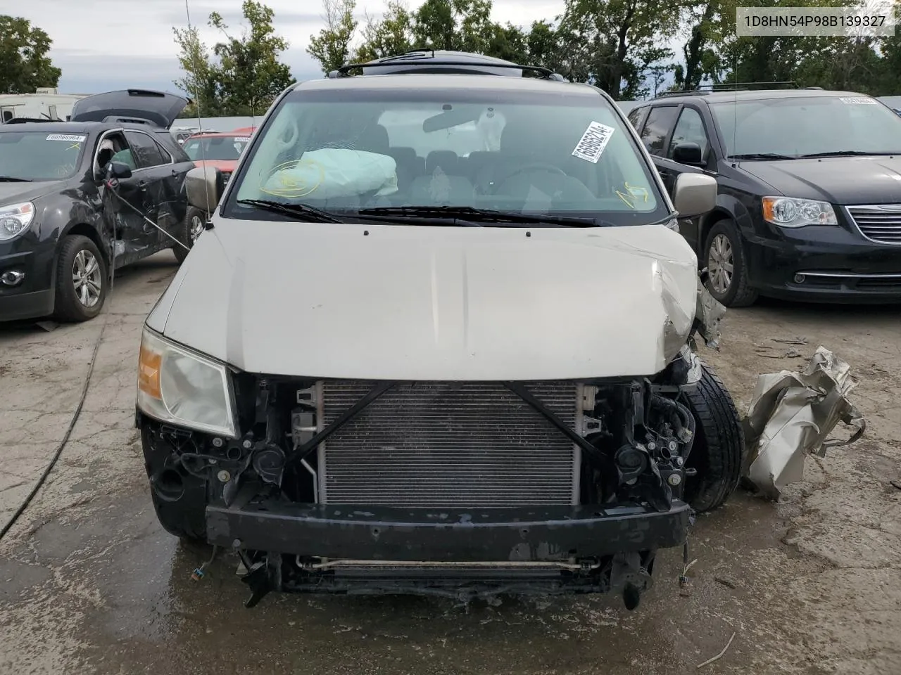 1D8HN54P98B139327 2008 Dodge Grand Caravan Sxt