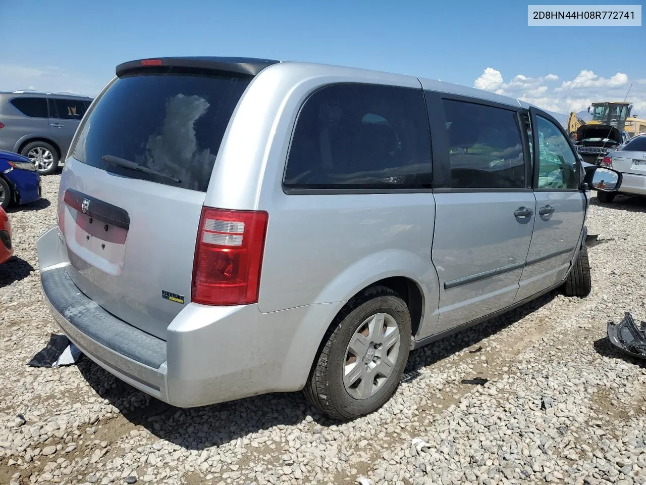 2008 Dodge Grand Caravan Se VIN: 2D8HN44H08R772741 Lot: 67378194