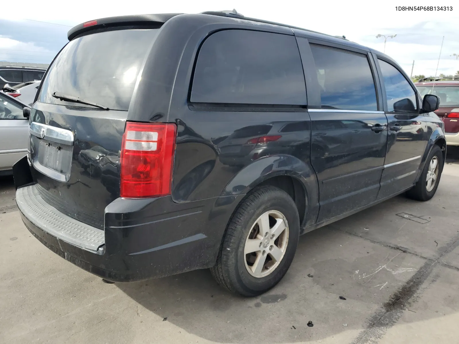 1D8HN54P68B134313 2008 Dodge Grand Caravan Sxt