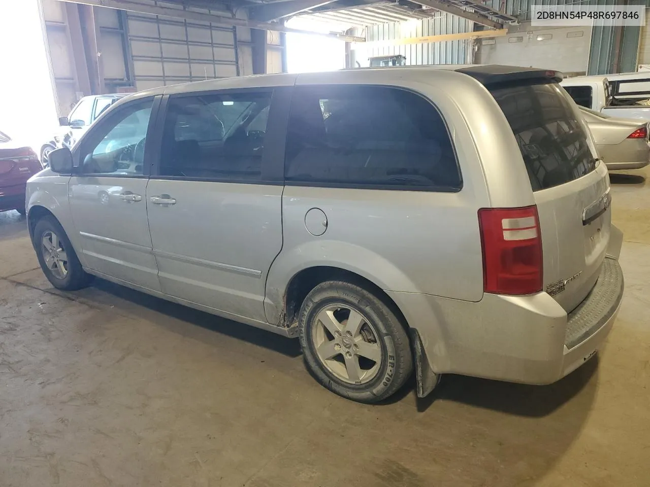 2008 Dodge Grand Caravan Sxt VIN: 2D8HN54P48R697846 Lot: 67763004