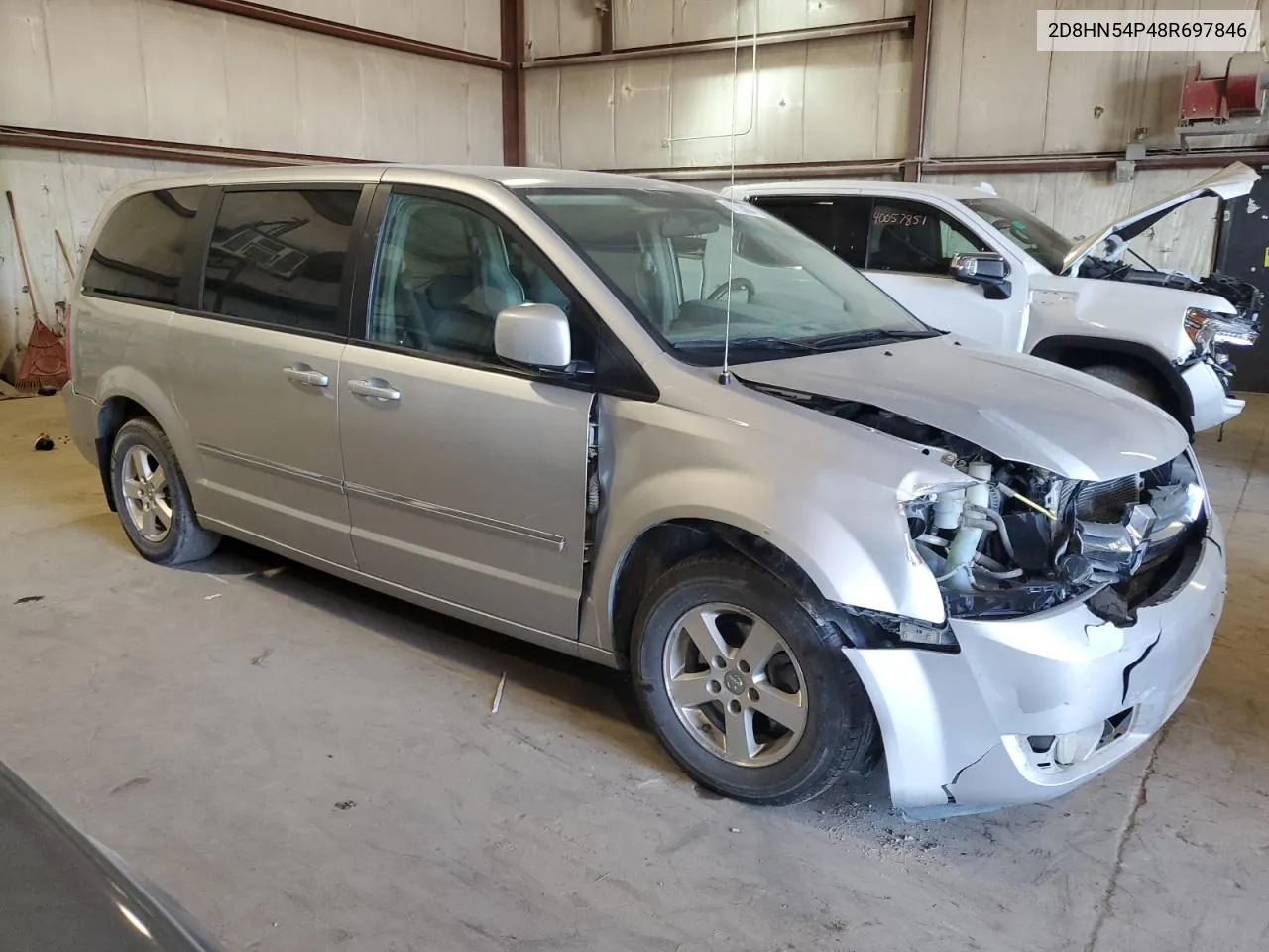 2008 Dodge Grand Caravan Sxt VIN: 2D8HN54P48R697846 Lot: 67763004